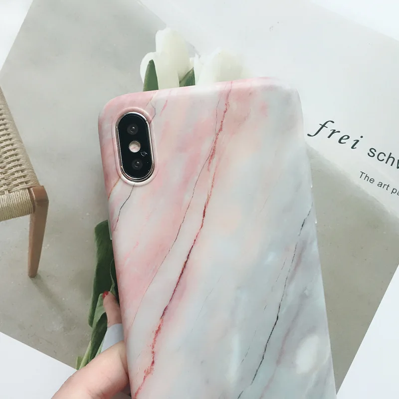 Матовый мраморный ТПУ чехол для iPhone XR XS Max caseScrub силиконовый 11 Pro Xr X 8 7 6S plus задняя