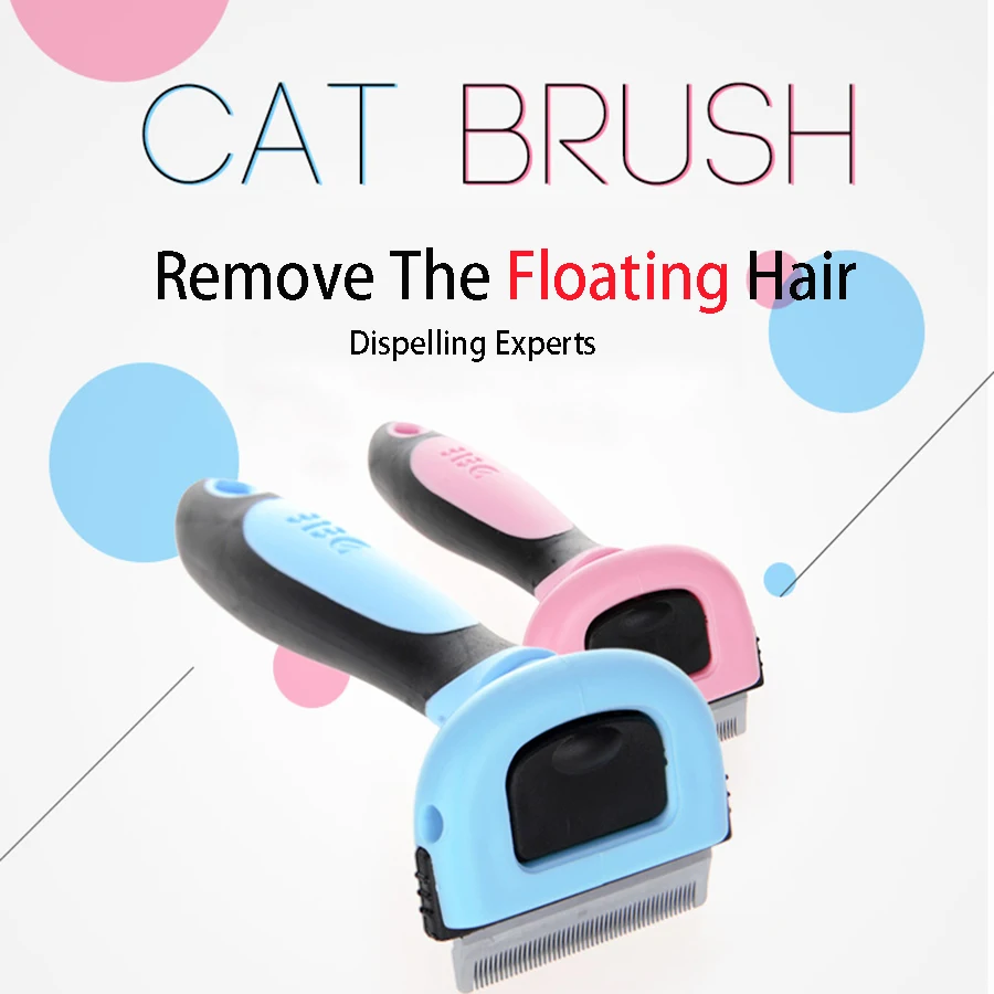 Двойная собака триммер для волос домашних животных из нержавеющей стали