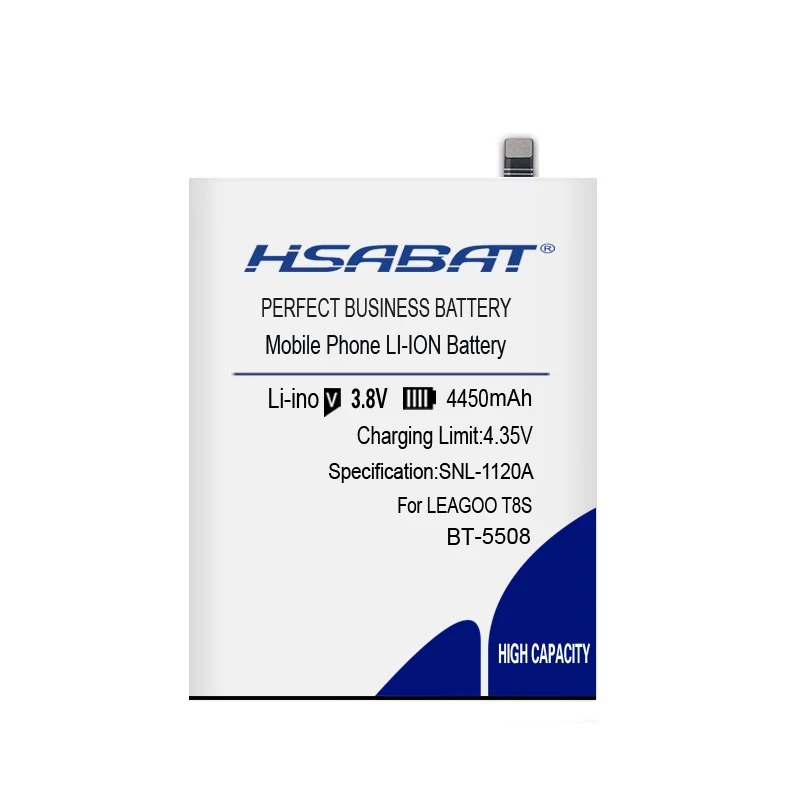 HSABAT BT-5508 4450mAh аккумулятор для Leagoo T8S