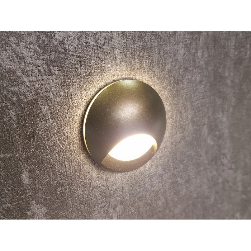 Recessed led round light stage lighting warm white 3W | Освещение