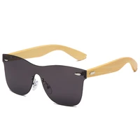 wood sunglasses men women square bamboo women for men women mirror sun glasses retro de sol masculino 2021 handmade fashion