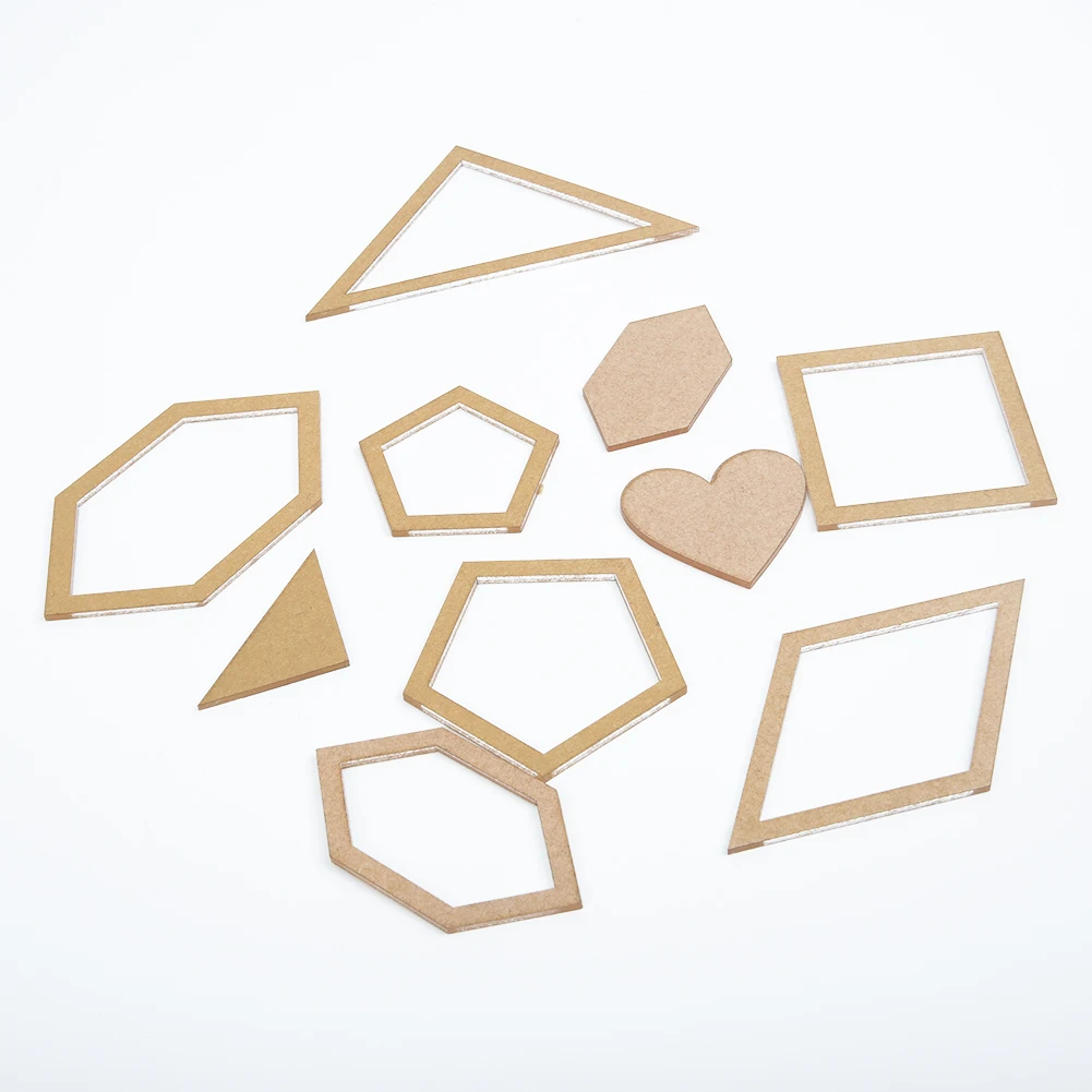 54 шт. многоразовые разные шаблоны для одеял пластиковый инструмент сделай сам