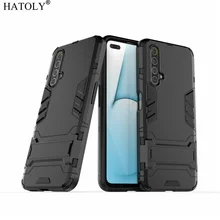 HATOLY For Armor Case Realme X50 5G Case Shockproof Robot Silicone Rubber Hard Back Phone Cover For OPPO Realme X50 Global Cover