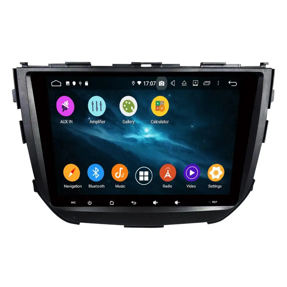 Автомагнитола на Android 9 с DSP для Suzuki Vitara Breeza 2015 2017 видео плеер мультимедиа GPS