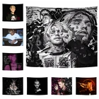 Настенный Гобелен Lil Peep Rapper, милый домашний декор для комнаты в эстетике, Настенный декор, ведро, хиппи, бохо