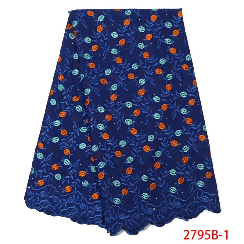 Новейшая швейцарская кружевная ткань Высококачественная вуаль из хлопка с