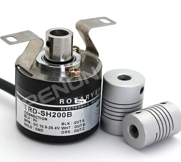 

TRD-SH200B 's Koyo Encoder outer diameter of 38mm semi-hollow shaft diameter 8mm