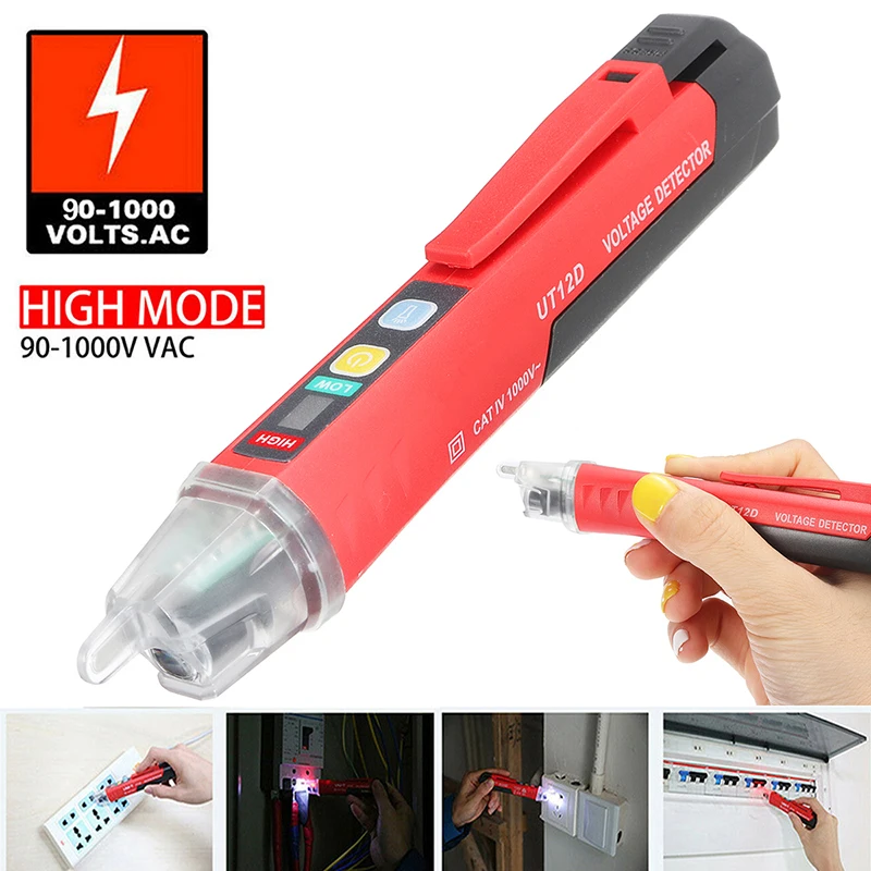 Бесконтактный электрический тестер переменного напряжения ручка