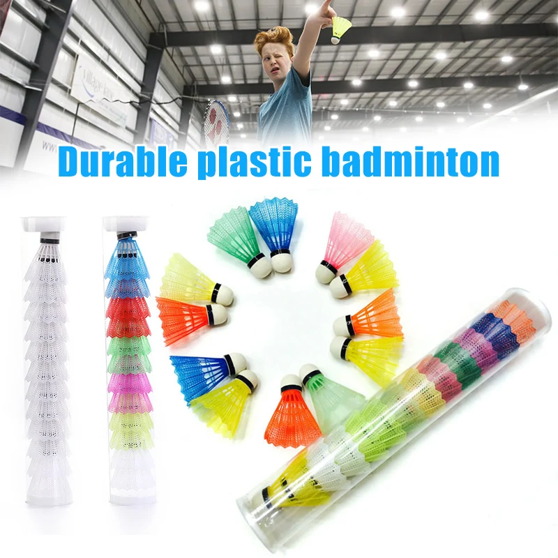 

6/12pcs Badminton Shuttlecocks High Stability and Durability High Speed Badminton for Outdoor Indoor Sports Activities Z