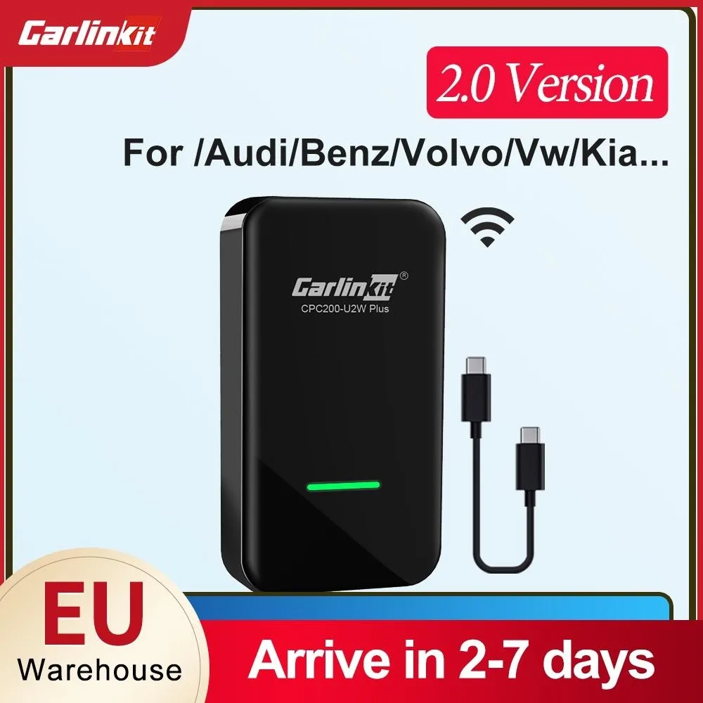 

Carlinkit CarPlay Wireless Dongle Activator For Audi Proshe toyota Benz VW Volvo Car play IOS14 Wired to Wireless Plug And Play