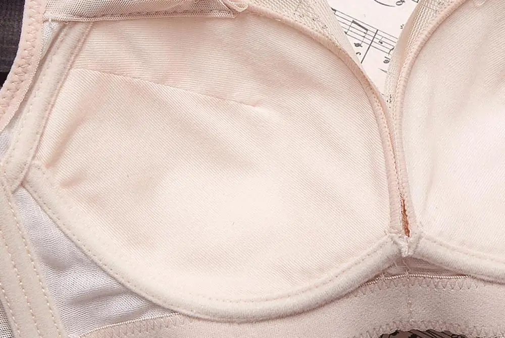 Новый супер бюстгальтер пуш-ап кружевной размера плюс регулируемый дышащий