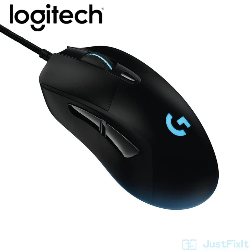 Обновленная Беспроводная игровая мышь Logitech G403 Prodigy Wired/2 4 GHZ 12000DPI RGB с весовой
