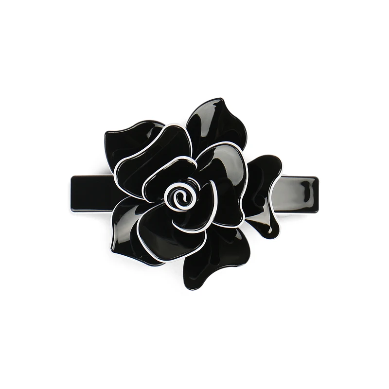 Элегантные женские аксессуары для волос цветочный дизайн заколка пряжка более