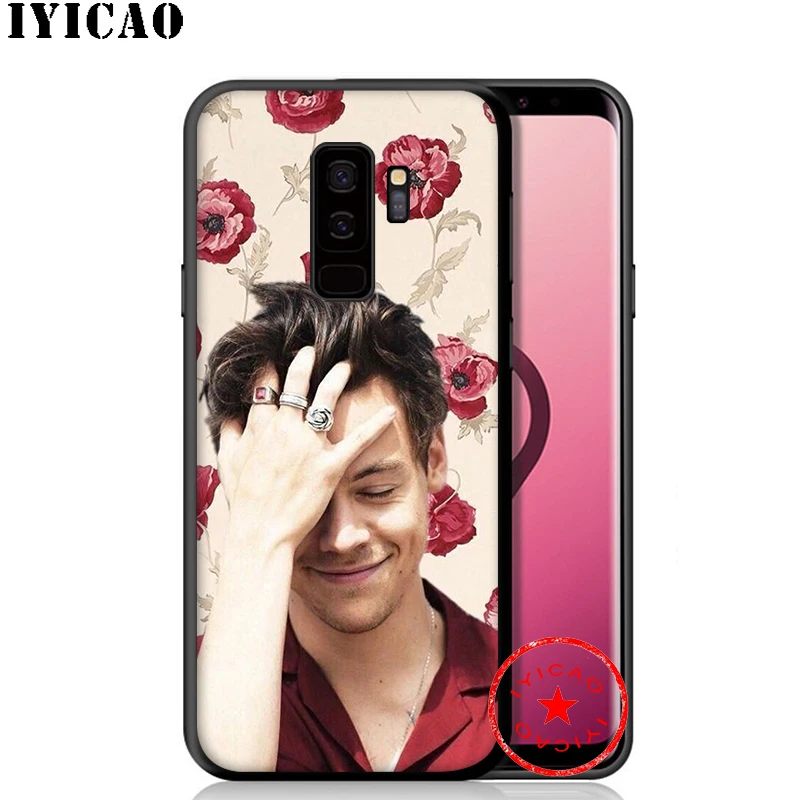 IYICAO Harry Styles 1D Soft Case for Samsung Galaxy S10e S10 S9 S8 Plus S6 S7 Edge Note 10 9 8 TPU |