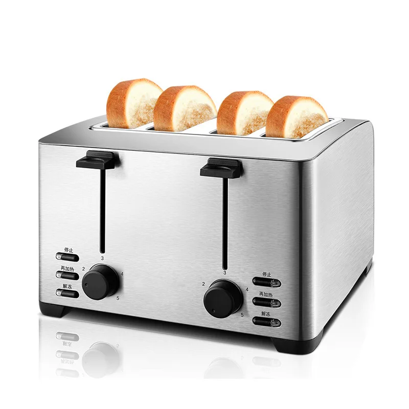 

4 Slices Breakfast Machine Toaster Stove Bread Maker Equipment Automatic Toaster Household Toast Machine THT-3012B
