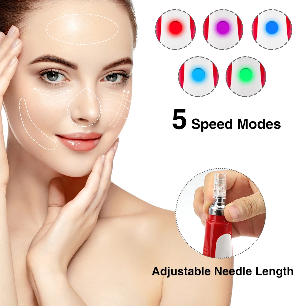 Micro Needling Pen Bayonet Derma штамп наконечники картриджей профессиональный электрический