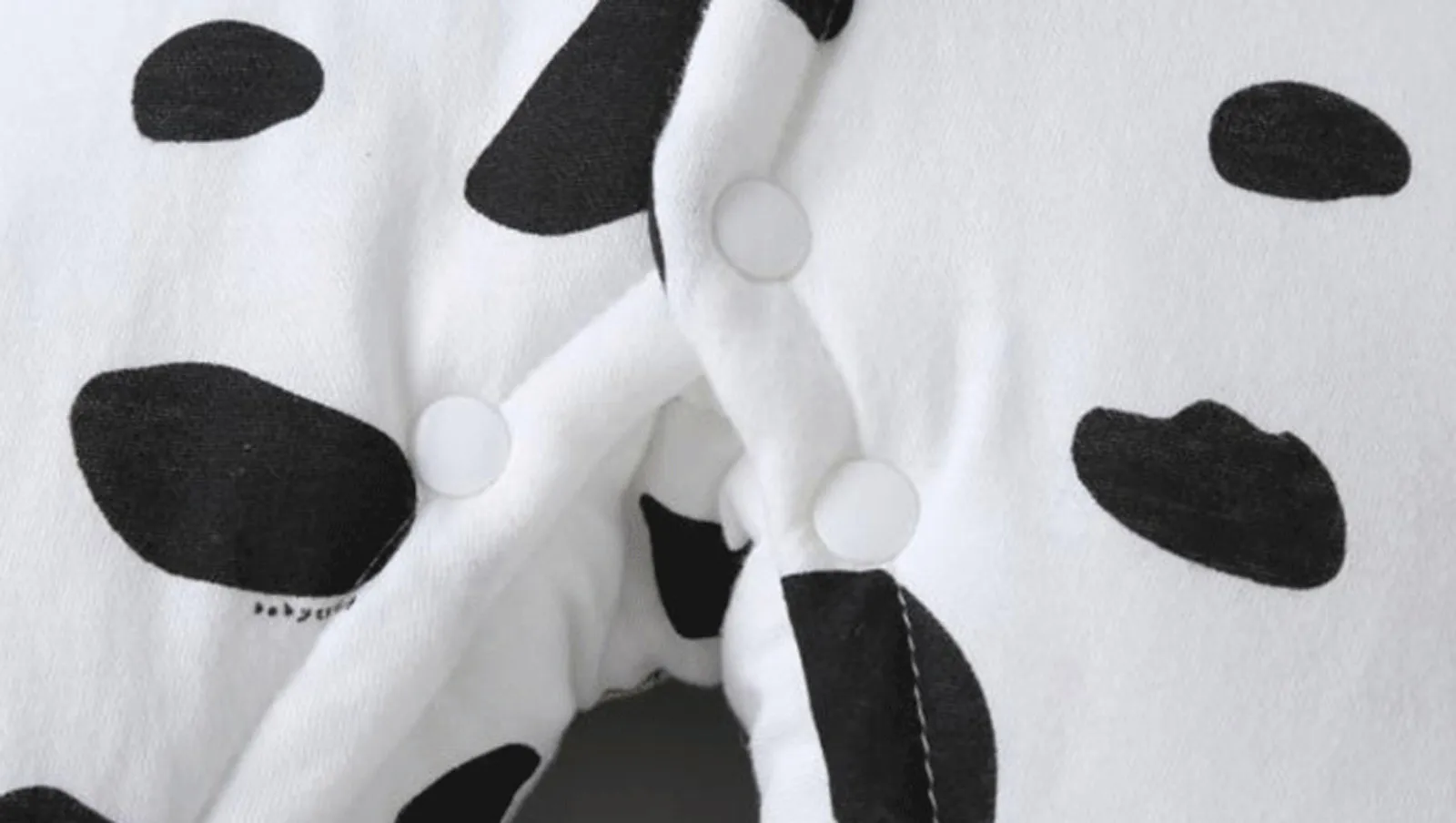 

Newborn Infant Baby Boy Girl Thick Fleece Cow Print Print Romper Baby Boys Winter Autumn Jumpsuit 2021