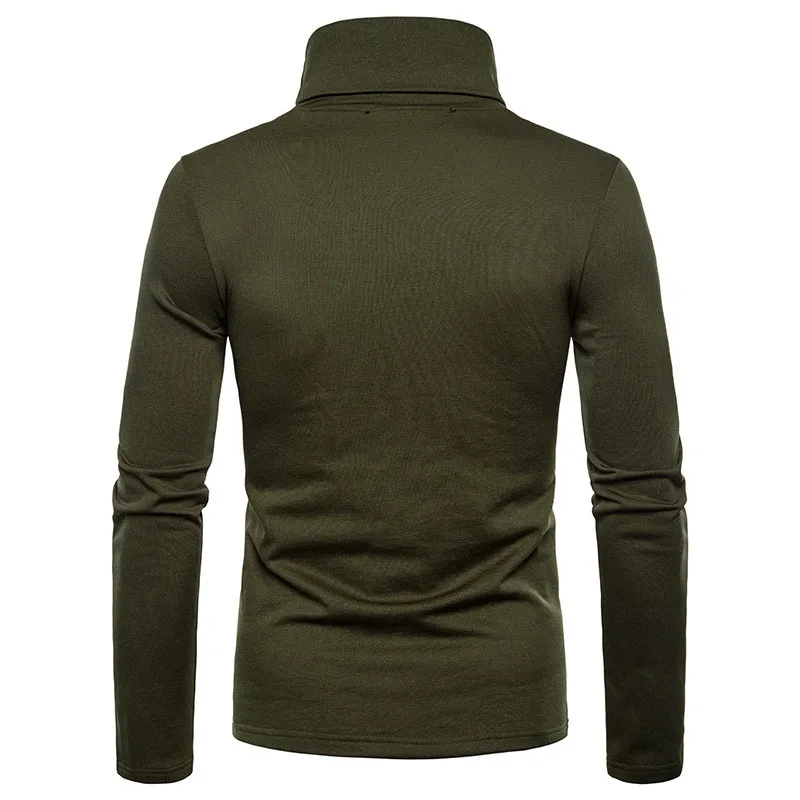 

New Fashion Mens Roll Turtleneck Pullover Knitted Jumper Top Sweater Shirt Warm Coat