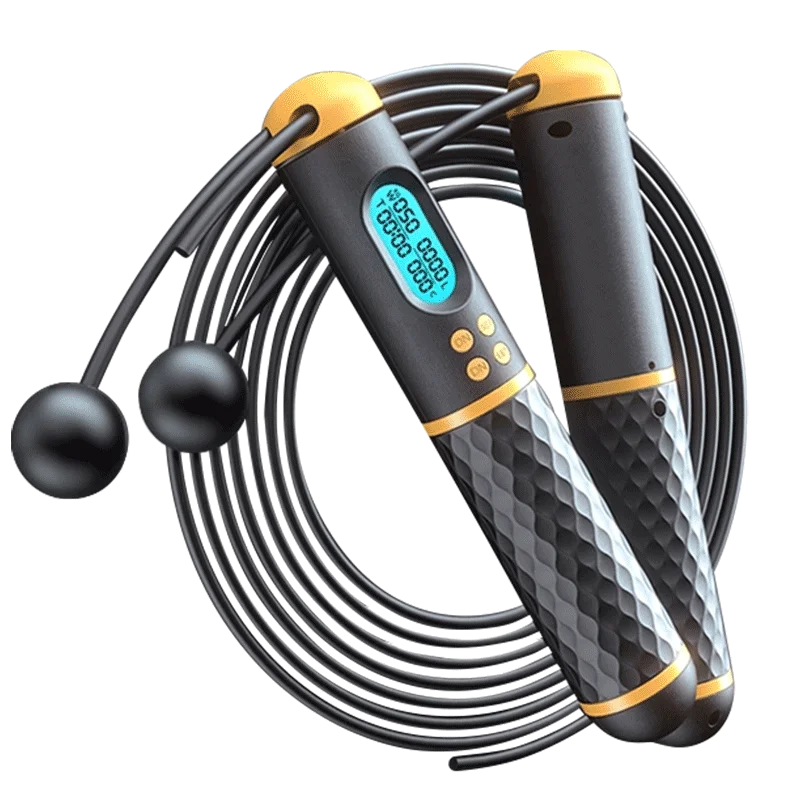 

Cordless Jump Ropes Smart Electronic Digital wireless Skip Rope Calorie Consumption Fitness Body Building Exercise Jumping Rope