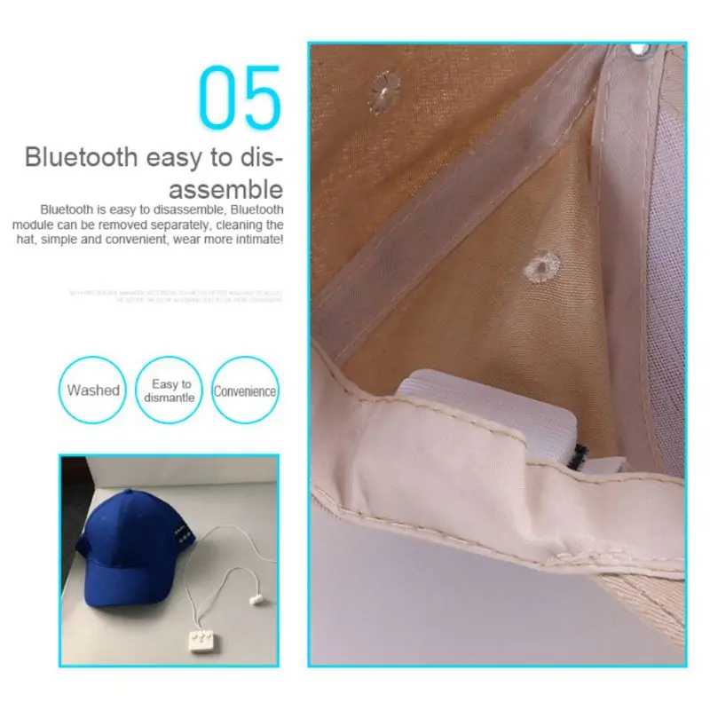 Беспроводные наушники Bluetooth наушники для Bluetooth музыкальная Кепка для мужчин/женщин Открытый Отдых громкой связи бейсбольная шляпа