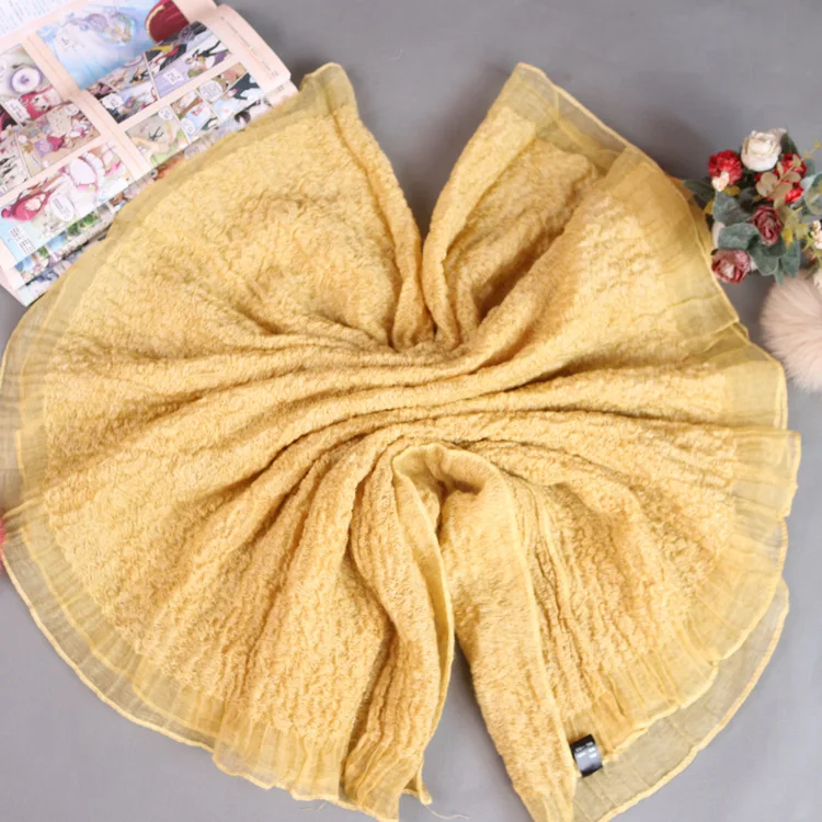 

Scarf Foulard Women Pareo Beach Cover Up Wrap Cachecol Shawl Sarong Sunscreen Long one