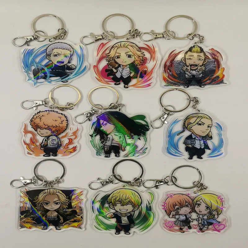 

Tokyo Revengers Model Anime Takemitchy Hinata Tachibana Figure Doll Acrylic Key Chain Bag Pendant Accessories Gift