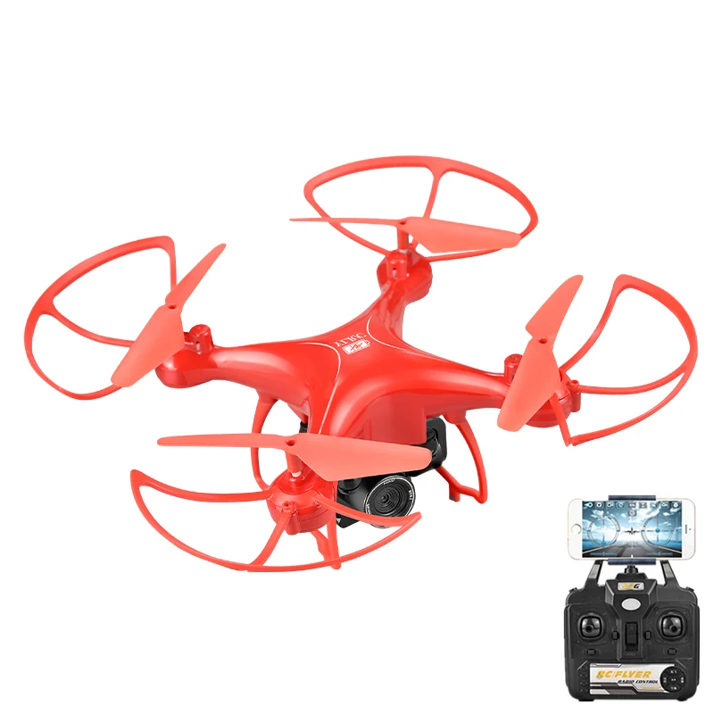 Радиоуправляемый Дрон с камерой HD ESC камера WiFi FPV пользовательский маршрут полет