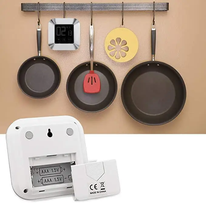 

Touch Timer Kitchen Baking Countdown Multi Function Electronic Large Screen Timer