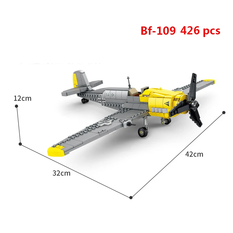 Танк Второй мировой войны самолет Военный танк строительные блоки армейский