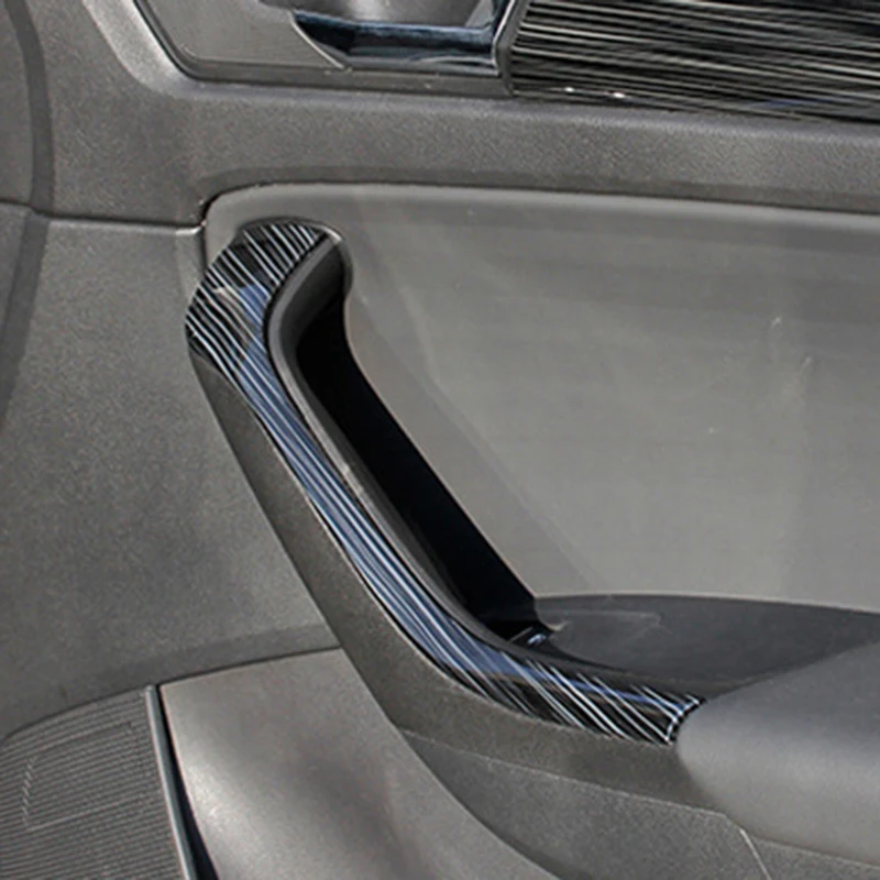 Автомобильная крышка внутренней дверной ручки подлокотник формовочная наклейка