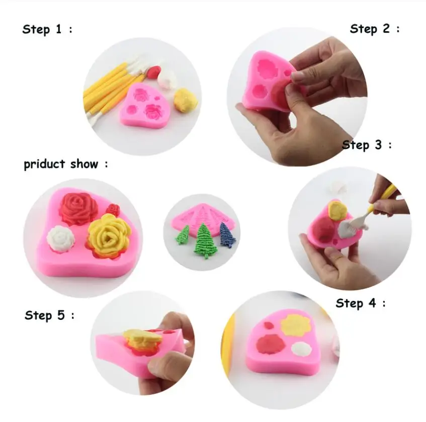 В форме единорога Фондант для форм кекса торт 3D Еда Класс силиконовая форма