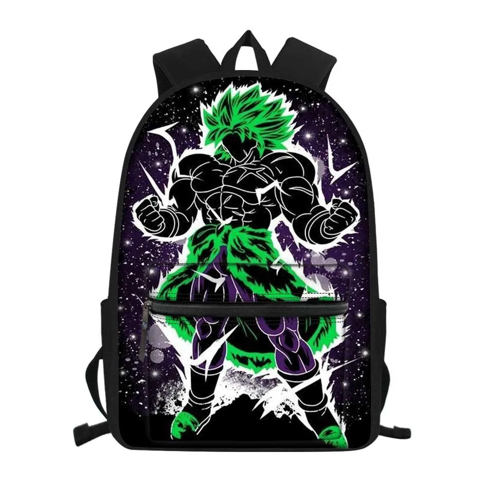 Рюкзак HYCOOL для подростков принт Dragon Ball Z Super Sun Goku Vegeta школьные сумки в стиле аниме