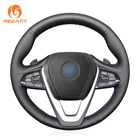 MEWANT черный чехол рулевого колеса автомобиля из искусственной кожи для BMW G20 G21 F40 F44 G22 G23 G26 G30 G31 G32 G11 G12 X3 G01 X4 G02