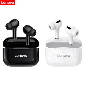 lenovo lp1s tws bluetooth 5 0 earphones charging box wireless headphones stereo earbuds headsets with microphone for androidios free global shipping