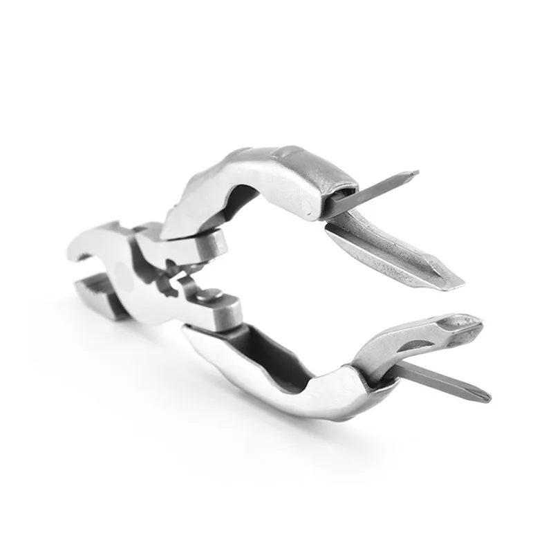 Многофункциональный инструмент 9 в 1 складные плоскогубцы нож Складная отвертка