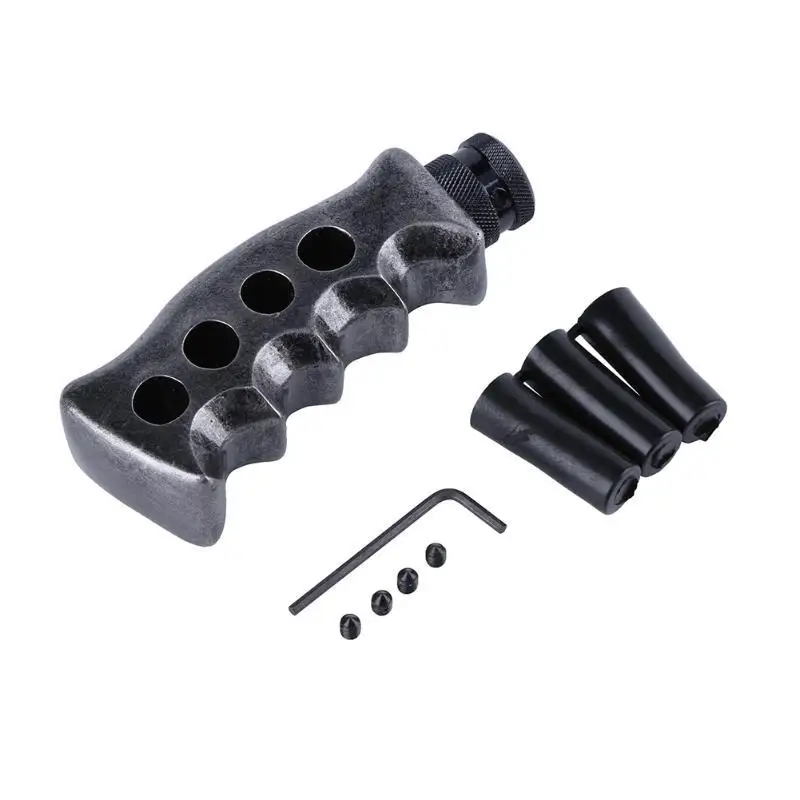 

Ручка переключения передач в автомобиль Black MT, ручная Рычажная головка переключения передач, шаровая рукоятка, подходит для Honda, Toyota, Nissan