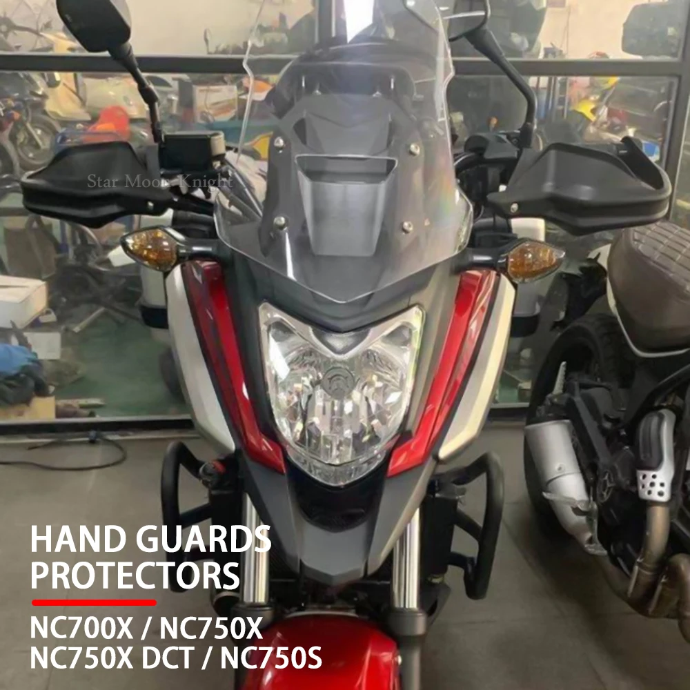 

Motorcycle Black Hand Guards Brake Clutch Levers Protector Handguard Shield For Honda NC700 X NC750X NC750 X DCT NC750S