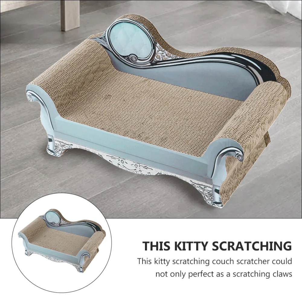 

Cat Scratcher Corrugated Scratch Pad Lounge Sofa Cardboard Cat Scratching