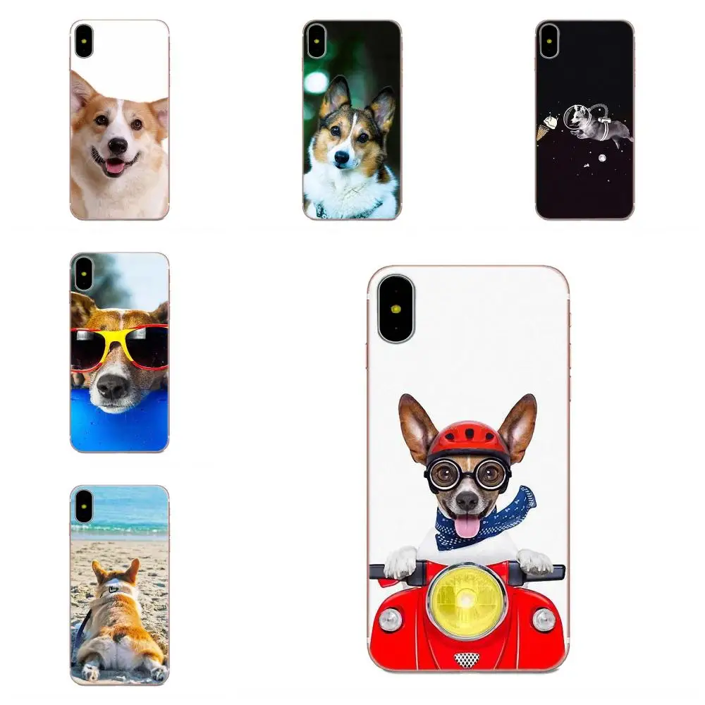 Супер милый мягкий чехол для телефона Corgi Dogs Galaxy J1 J2 J3 J330 J4 J5 J6 J7 J730 J8 2015 2016 2017 2018 mini