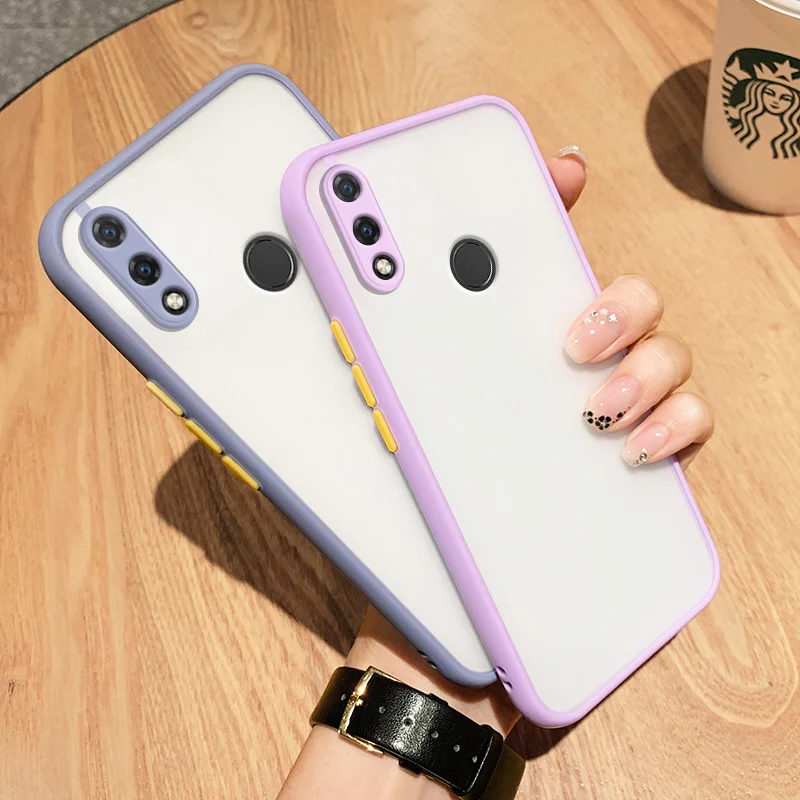 Phone Case For Huawei Nova 3i Case Shockproof Silicone Matte Candy Color Cover For Huawei Nova 3i Simple Cartoon Protector Cover