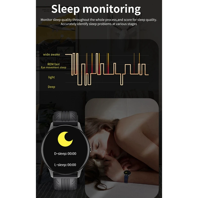 

S8 Round Screen Bluetooth Call Tracker Heart Rate Smartwatch Steel