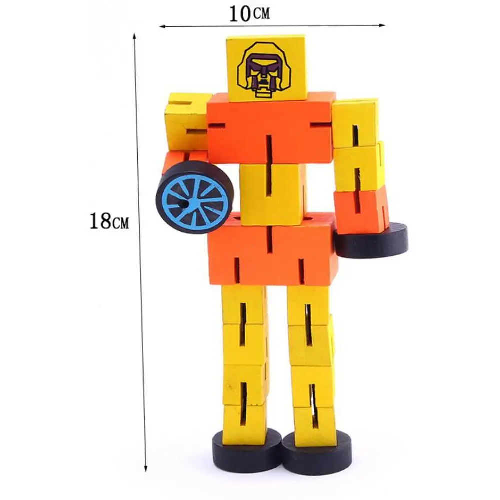 Пазлы для детей универсальный деревянный Autobot Рука играть модель игрушки Робот
