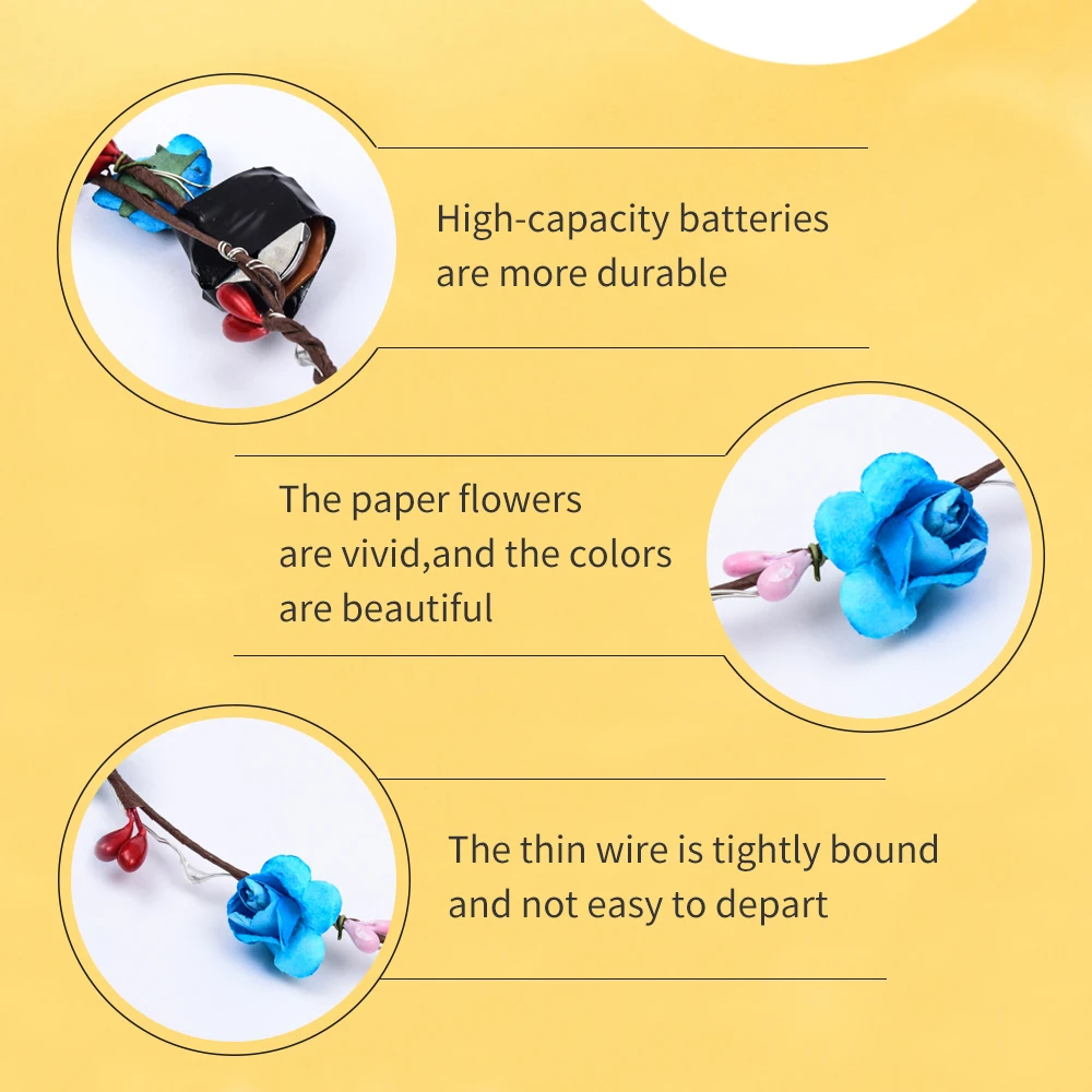 Светодиодная Цветочная повязка на голову светящиеся игрушки для девочек
