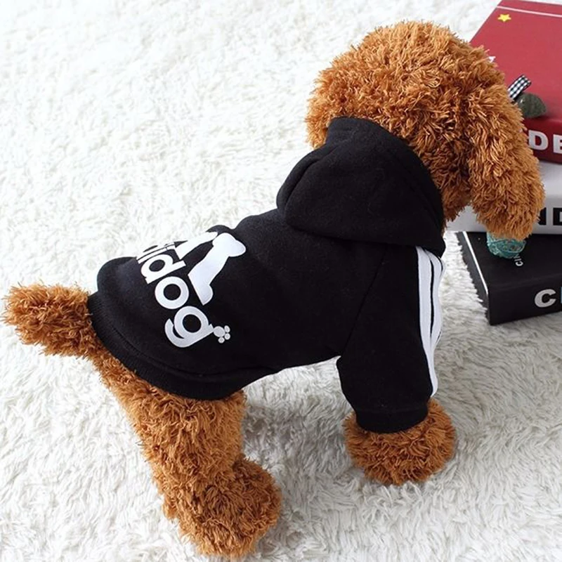 

Pet Dog Clothes for Small Medium Dogs Hooded Autumn Winter Warm Puppy Pet Cat Coat Dog Jumpsuits Chihuahua French Bulldog Outfit