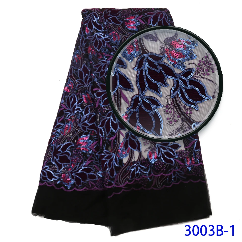 Популярная последовательная ткань кружева нигерийские Ткани бархатные