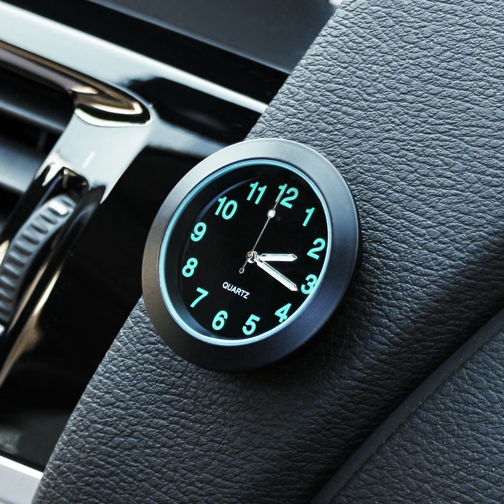 Светящиеся мини-часы для автомобиля автомобильные аксессуары подарки KIA RIO Ford Focus