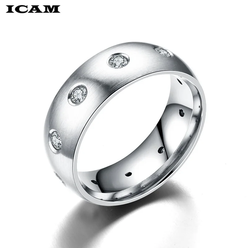 ICAM серебряные кольца для женщин Свадебные Anelli модные ювелирные изделия помолвка