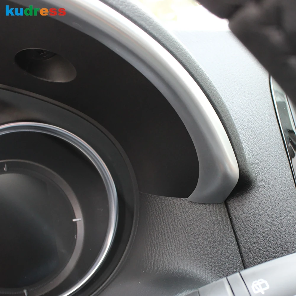 Для Mazda CX5 CX-5 2012 2013 ABS Матовый Интерьер автомобиля передний центр управления приборной панели полоса крышка отделка Аксессуары