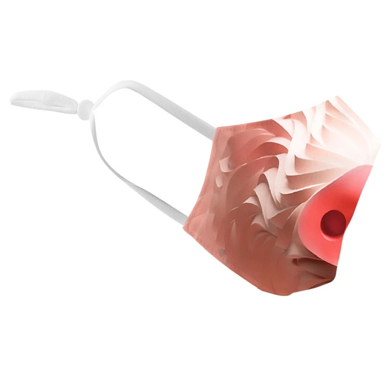 

10Pcs Kids Funny Smile Lip Teeth Print Face Mask Dustproof Anti-Haze Mouth Cover