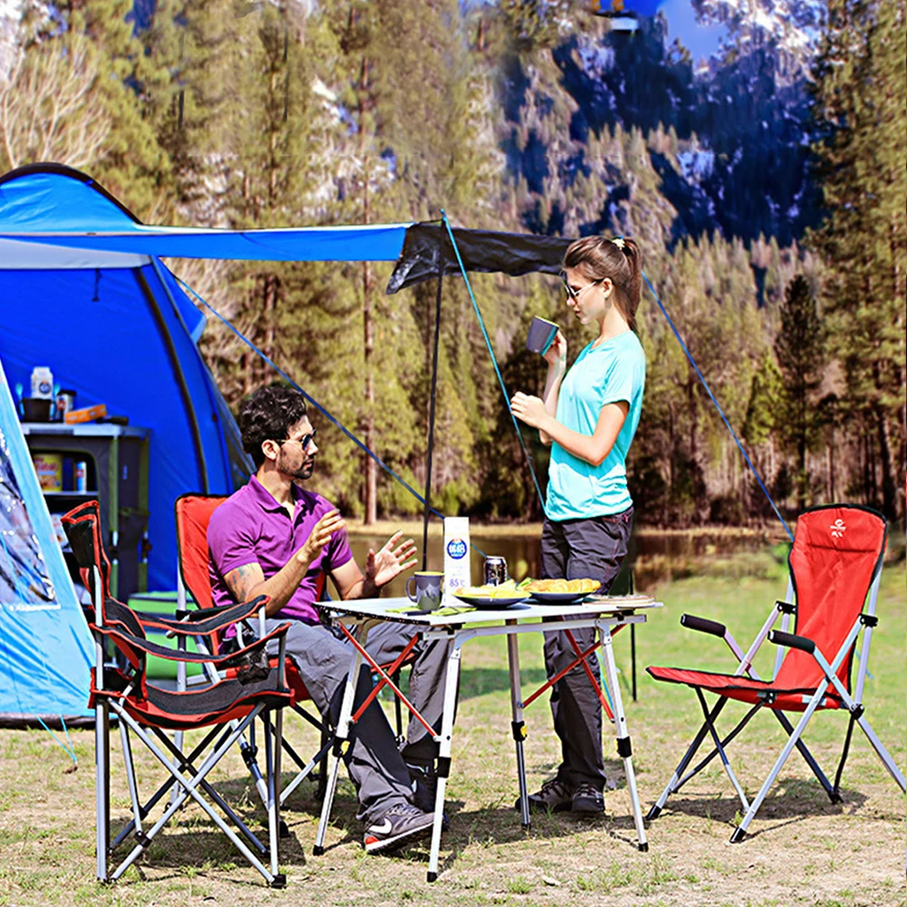 Складной Стол Для Кемпинга Алюминиевый Сплав Наружные Столы Портативный Прочный